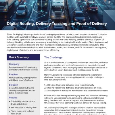 Levata Case Study - Schorr Packaging